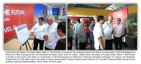 DFA Dumaguete consular office turns 1 .